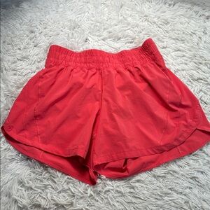 Lululemon Track That Mid-Rise Lined Short 5" Pale Raspberry